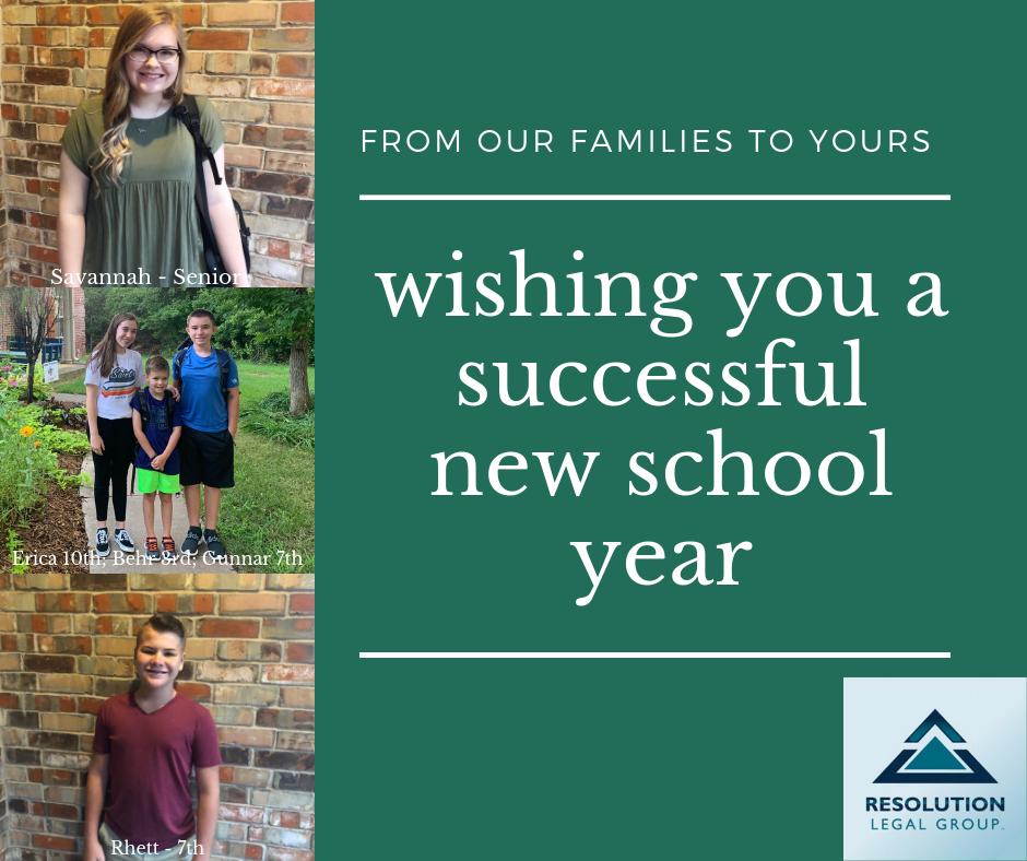 ResolutionLegal's tweet image. Back to school time! Wishing all the parents out there good luck with homework assistance. :) Students, work hard and keep reaching for the stars. #rlgokc