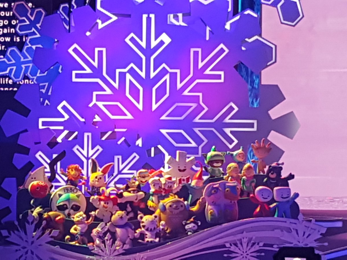 What is the collective noun for a full collection of all past Winter mascots. At the launch of the latest one for Beijing 2022. <a href="/Beijing2022/">Beijing 2022</a>