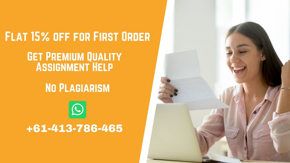 Melissa13934663's tweet image. Get the best ICT310 System Analysis and Design Assignment Help solution at Expertsmind now!
 Approach at:  expertsminds.com/getquote.aspx
#ICT310 #SystemAnalysisandDesign #ATMC #individualassignment #InformationTechnology #USC #USCAustralia  #ATMCsemester2 #CourseHelp #TutorHelp