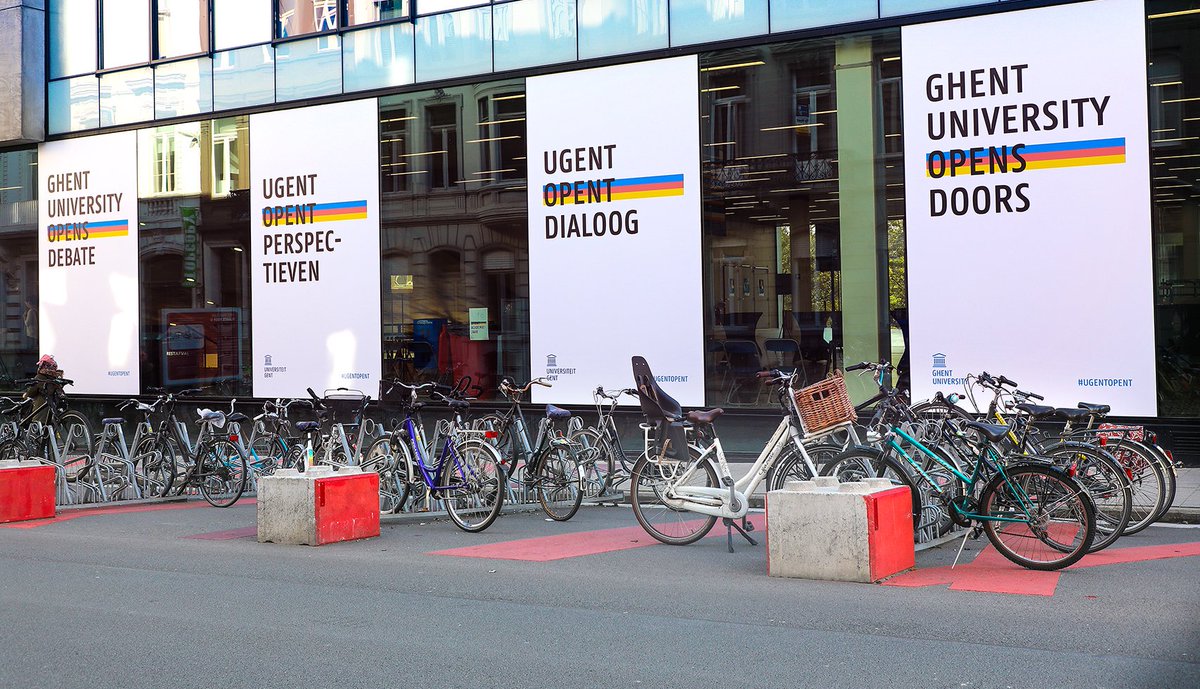 Je kan er niet omheen. Wij zijn klaar voor het nieuwe academiejaar! En jij? #ugentopent