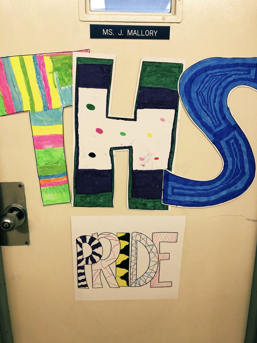 MsMallory96's tweet photo. THS Pride lives here! https://t.co/Z3Ws2qlzre