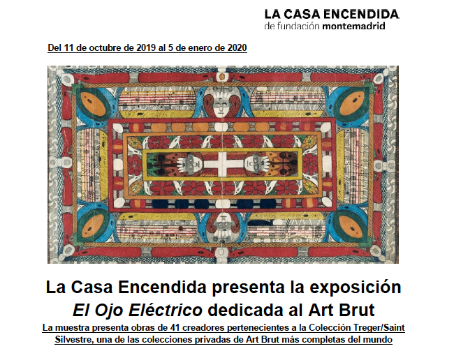 tsscollection's tweet photo. Save the date!
El ojo eléctrico (The Electric Eye), curated by Antonia Gaeta and Pilar Soler, opens October 11, at @LaCasaEncendida in Madrid.⁣ https://t.co/odFiKNiA5m