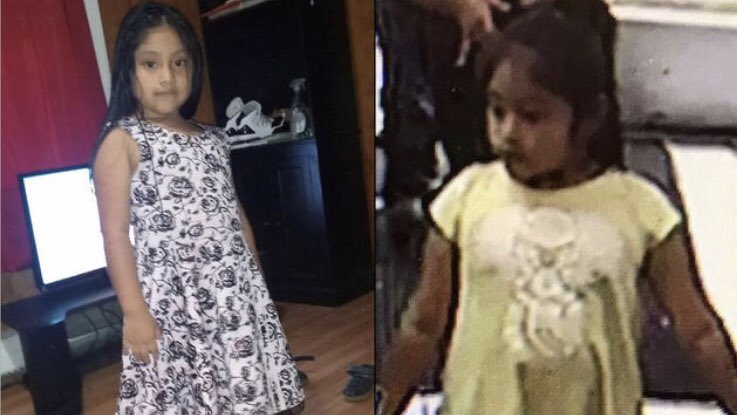 [URGENTE] La Policía busca a esta pequeña hispana de 5 años quien desapareció ayer del parque Bridgeton en Nueva Jersey. Su nombre es Dulce María y vestía pantalón marrón con flores y mariposas y una camisa manga larga color rosa. <a href="/Telemundo62/">Telemundo62</a>