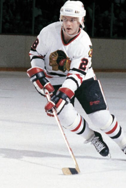 80sNhl's tweet photo. Steve Larmer. Calder Trophy winner in 1982-83. Scored 43 goals. HOF worthy? https://t.co/EuYaSneYIU