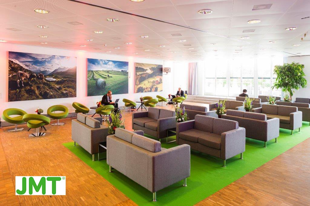 📍 Stand 305 - JMT Schweiz
➖
Location de mobilier est en Europe et en Suisse.

JMT est le plus grand prestataire d’ameublement de conférence, d’espace client et d’exposition en location. 
Tout est mis en œuvre pour vous satisfaire. 

Plus d'informations : jmt-schweiz.ch