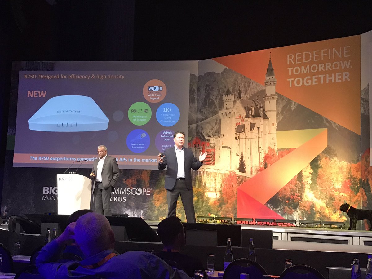 The R750 802.11ax indoor #WiFi access point is now Wi-Fi CERTIFIED 6 from the <a href="/WiFiAlliance/">Wi-Fi Alliance</a>. Read our official release by clicking here >>> ow.ly/yISS50waSsU <a href="/CommScope/">CommScope</a> #RuckusNetworks #BigDogsEMEA