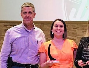 #Shoutout to <a href="/USAO_MDGA/">US Attorney MDGA</a> Brittney Kish Lightsey. She received the Community Recovery Award from NEXTSTEP Recovery Ministries in @MaconBibb for her tireless efforts in support of the Macon Reentry Coalition and those returning from jail and prison. #Good #Service