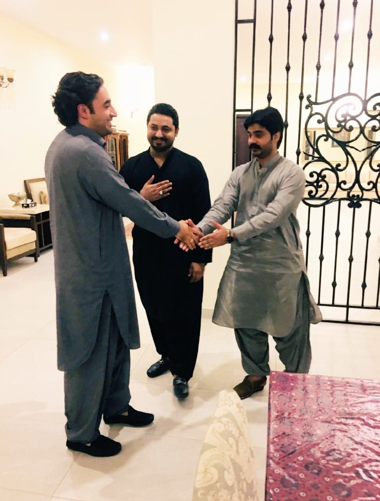 MudabbirPathan1's tweet photo. With my Beloved Chairman @BBhuttoZardari Sahab at Naudero Bilawal House. https://t.co/An72D1Dj7y