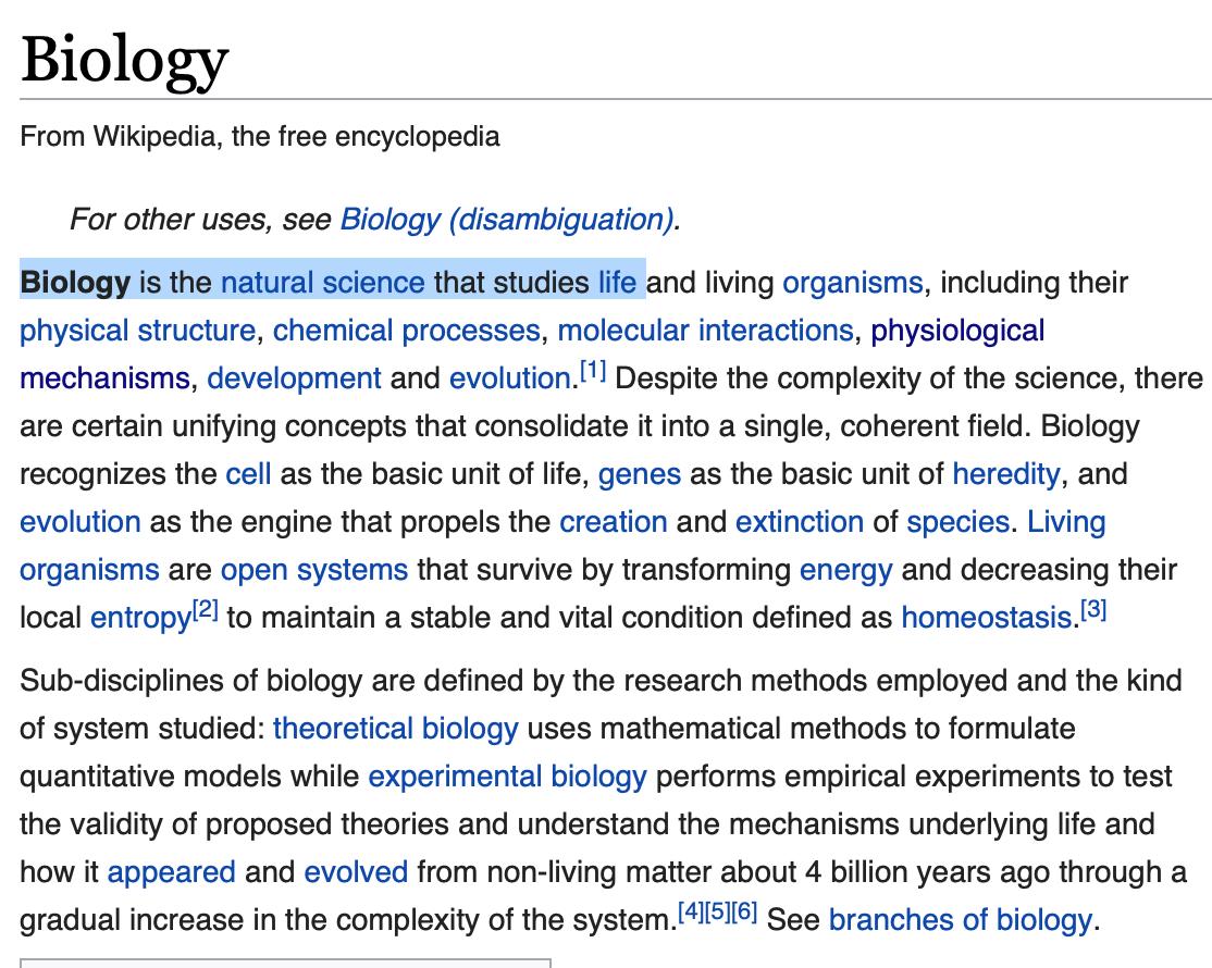 Bio - What does bio mean?