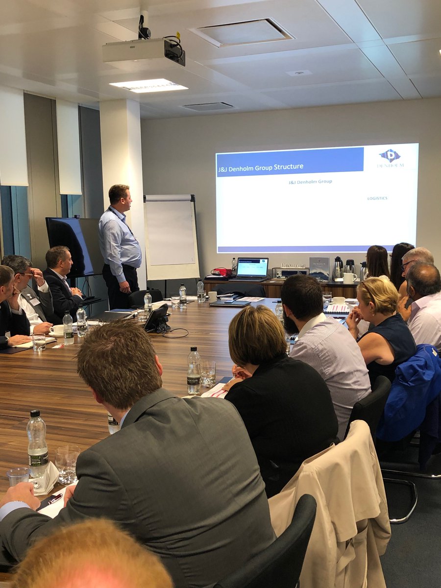 Mersey_Maritime's tweet photo. Interesting debate and discussion at our #ExportForum this morning. Hearing from @IOExport @PeelPorts and @WUBusiness on all things #export #trade #customs #currency #transatlantictrade

Thank you Denholm UK Logistics for kindly hosting the event. 

#ExportingisGREAT https://t.co/moLY2v09JD