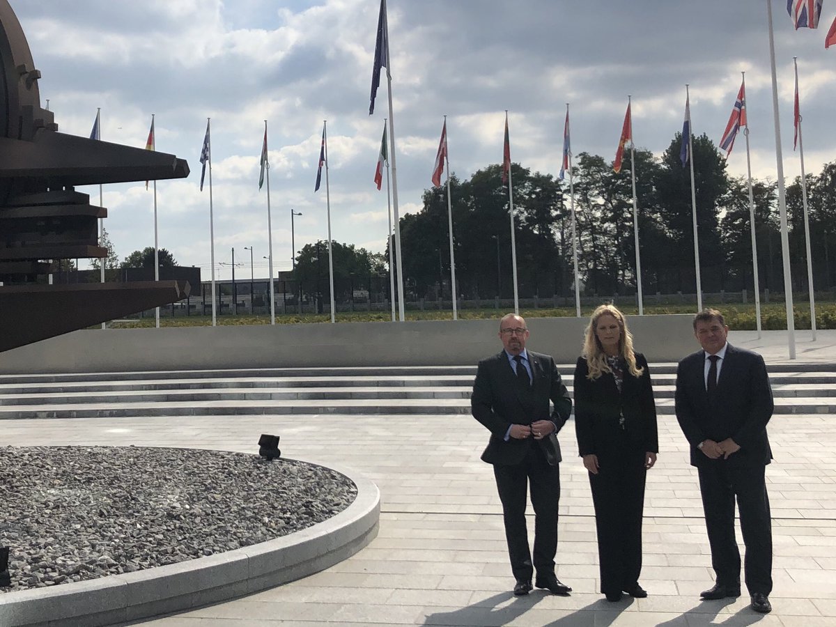 Many thanks to 🇳🇴 Minister for Public Security, Ingvil Smines Tybring-Gjedde, for briefing the NAC on the 🇳🇴 Total Defence concept today, and for initiating an important discussion on “Whole-of Society resilience”. <a href="/NATO/">NATO</a> <a href="/NorwayNATO/">NorwayNATO</a> <a href="/NorwayMFA/">Norway MFA</a>  #wearenato <a href="/Justisdep/">Justisdepartementet</a>