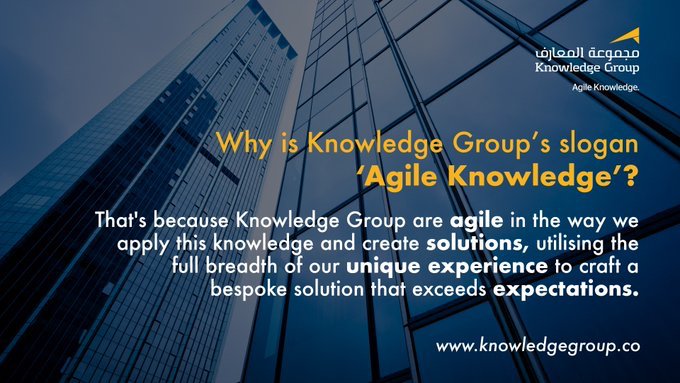 KGCworldwide's tweet image. Learn more about our story on our website. Link in the bio.

#Knowledge #Agile #AgileKnowledge #KnowledgeGroup