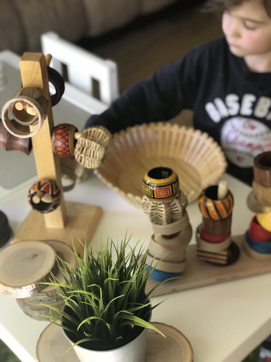 ronniesprek's tweet photo. Napkin ring holders...one of my favourite loose parts.  Endless ways to play...❤️❤️ #looseparts #loosepartsplay #play #preschoolers #toddlers #EarlyChildhoodEducation #earlychildhoodeducators #reggioemilia #reggioinspired https://t.co/tTMH64DELL