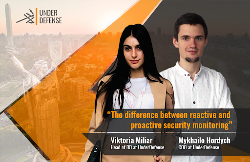 underdefense's tweet photo. This week at #fintech Data Security:Trends, Regulations, and Challenges (https://t.co/TU49gSVxL8)V. Miliar and M.Hordych will share difference in reactive &amp; proactive approaches to cybersecurity #monitoring.Learn more how do we help FinTech companies here https://t.co/mcCtet5gBy https://t.co/0W0O4tdXGG