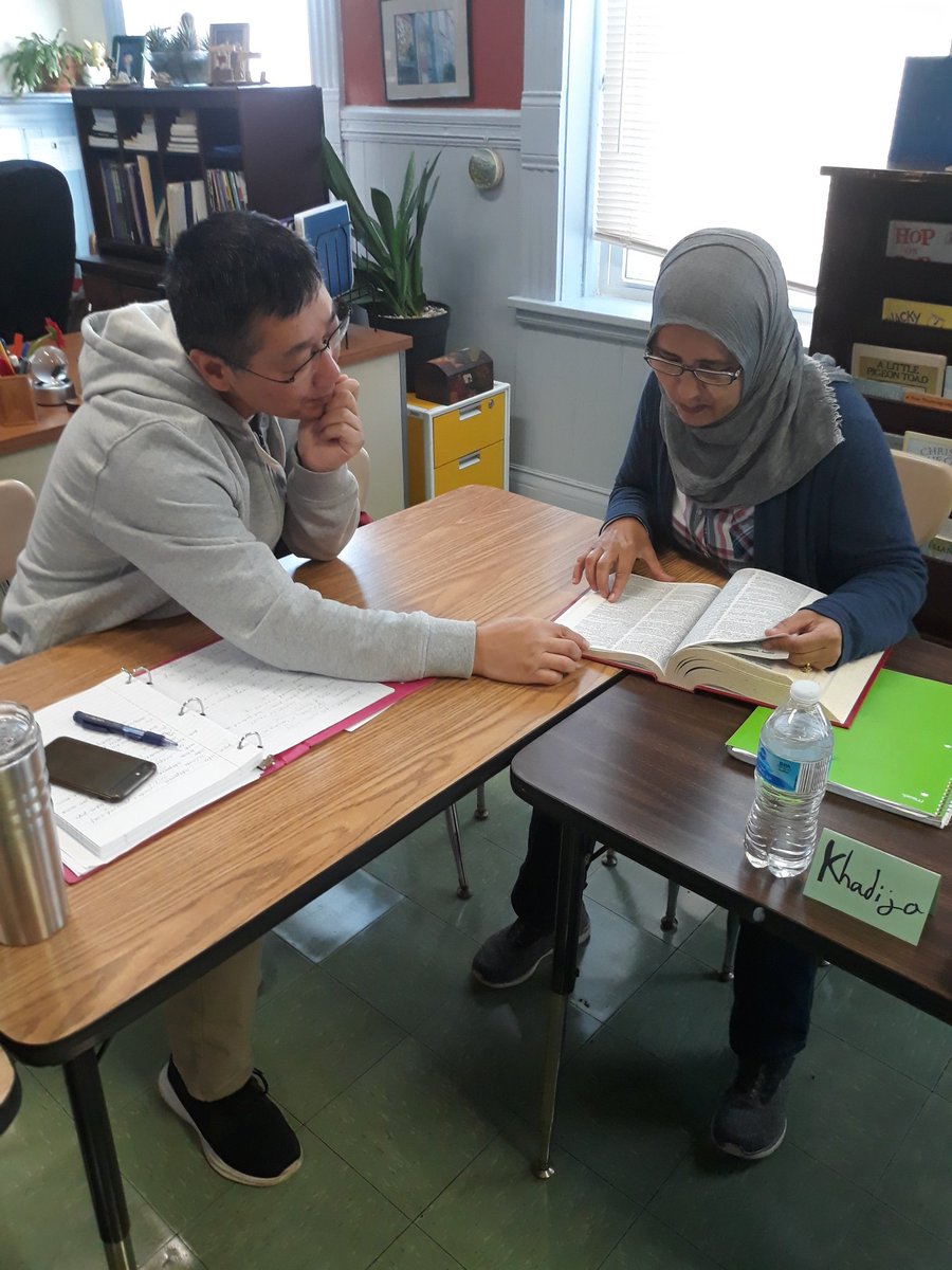 scsd_wslc's tweet image. A few of our students working together before class. #motivation #teamworktuesday @SyracuseSchools
