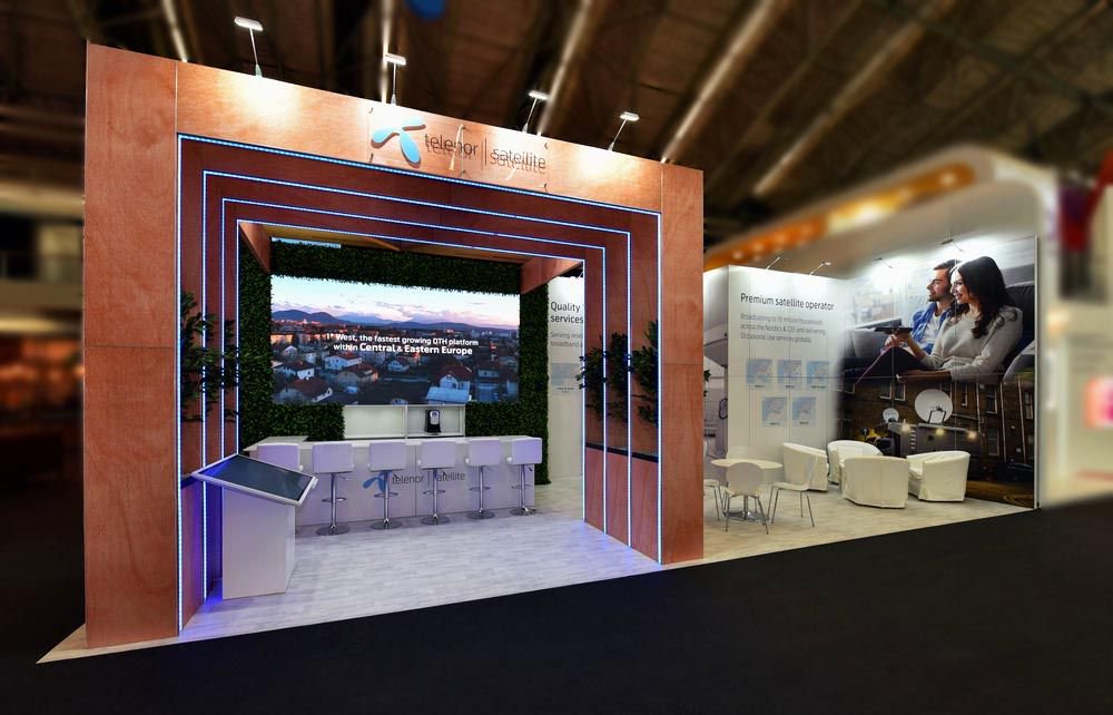 MercerXhibition's tweet photo. #professional #shots of #telenor at #IBC visit them today on stand number 1.A59 #ledskin #touchscreen #ledlights https://t.co/DCDwesxp5k