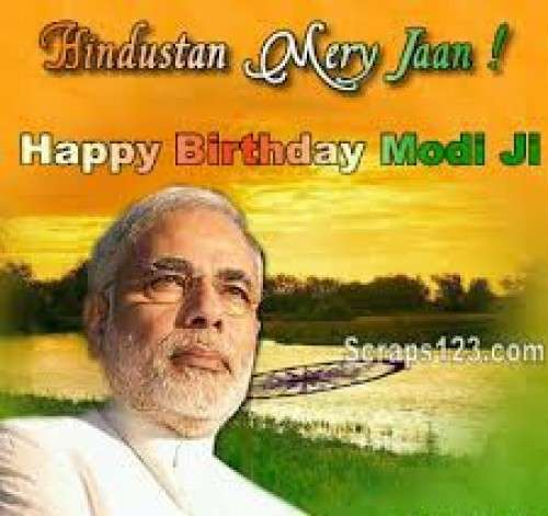 HAPPY BIRTHDAY WISHES Shri . Narendra Modi ji .  