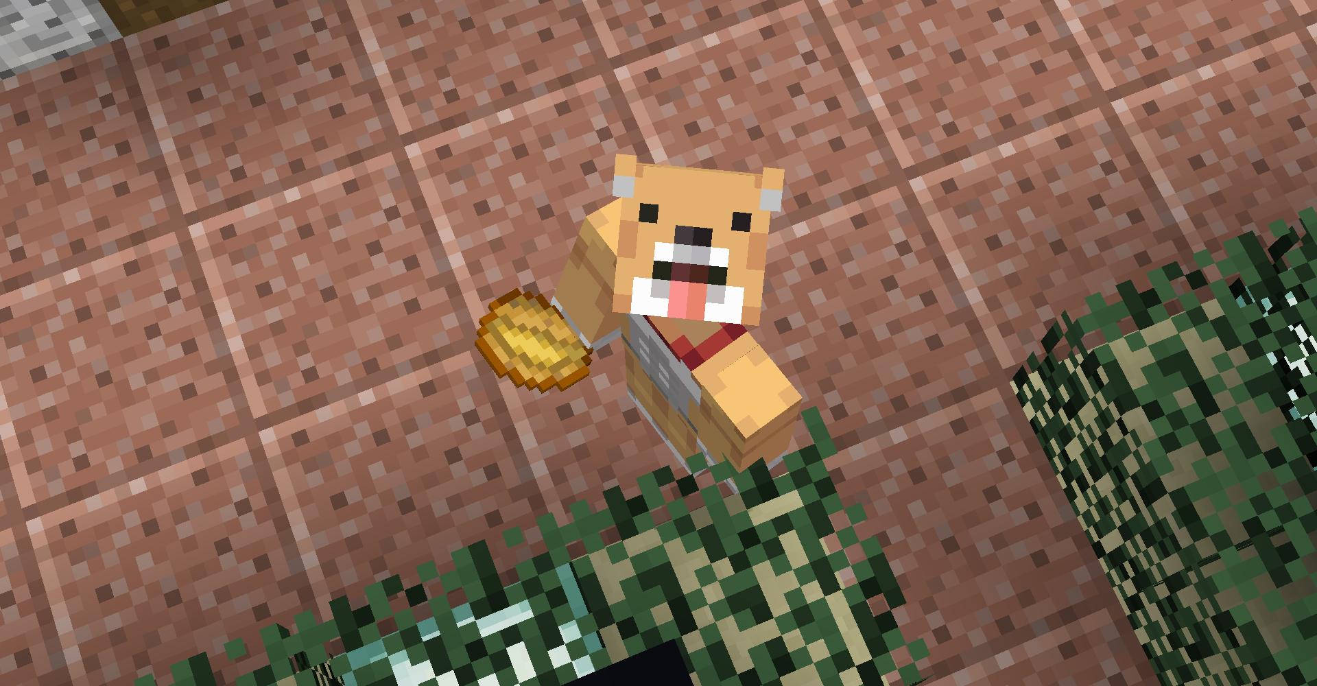 いぬ ご新規様です 犬のスキンで親近感が湧きます笑 Minecraft マイクラ マルチサーバー 参加型 Twitch