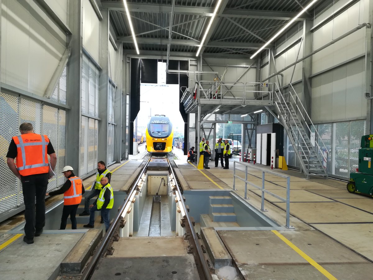 Nieuwe overkapping over spoor 12 op alkmaar Centraal Station gereed! #spoor #NedTrain 
Meer informatie: kdbv.nl/nieuwe-overkap…