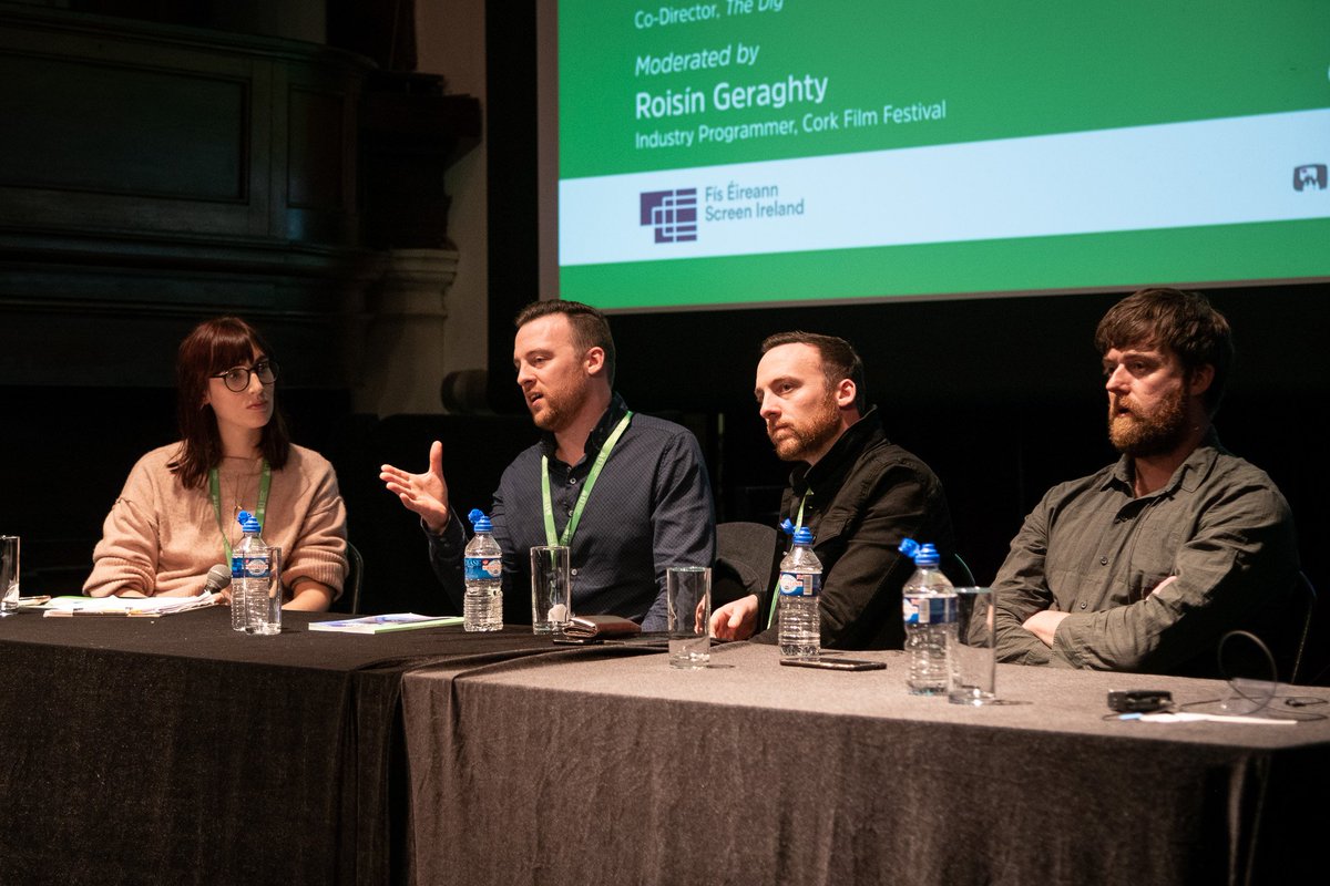 CorkFilmFest's tweet photo. Are you an emerging filmmaker or film and media student? SAVE THE DATE: Cork Film Festival's 'First Take' Industry Day for student &amp; emerging filmmakers is back! Join us in @republicofwork on November 14 for this focused training &amp; development event for early career #filmmakers https://t.co/W7Q1QYHVWp