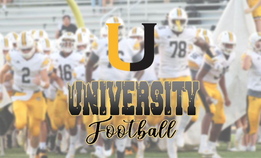 LSULabSchool's tweet photo. The U-High v. Catholic home football game is this Friday night! Advance tickets will be sold Thursday in the lobby of the Pennington McKernan Gymnasium during middle and high school lunch, 11:30 a.m. to 1 p.m., $8 each. Cash preferred. Ticket price the night of the game is $10. https://t.co/9n3jqfRUki