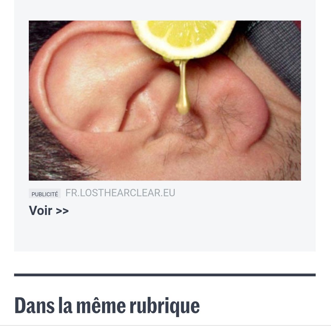 Bonjour  @lemondefr  @decodeurs  @pixelsfr  @ldreyfus  @JeroFeno @alexisdelcambre  @cecileprieurÇa va ? Moi j'ai vu ça dans votre journal en ligne entre les articles aujourd'hui.A quand une prise en compte de ce thread et des arnaques/produits magiques diffusées par votre régie ?