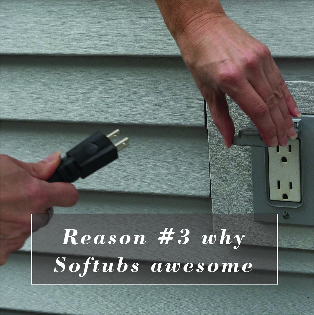 SoftubExpress's tweet photo. Why are Softubs awesome? They plug into a standard 120v outlet. #softub #hottubtime #PortableHotTubs #portablespa #bestgiftever #giftideas https://t.co/aunomKXAgd