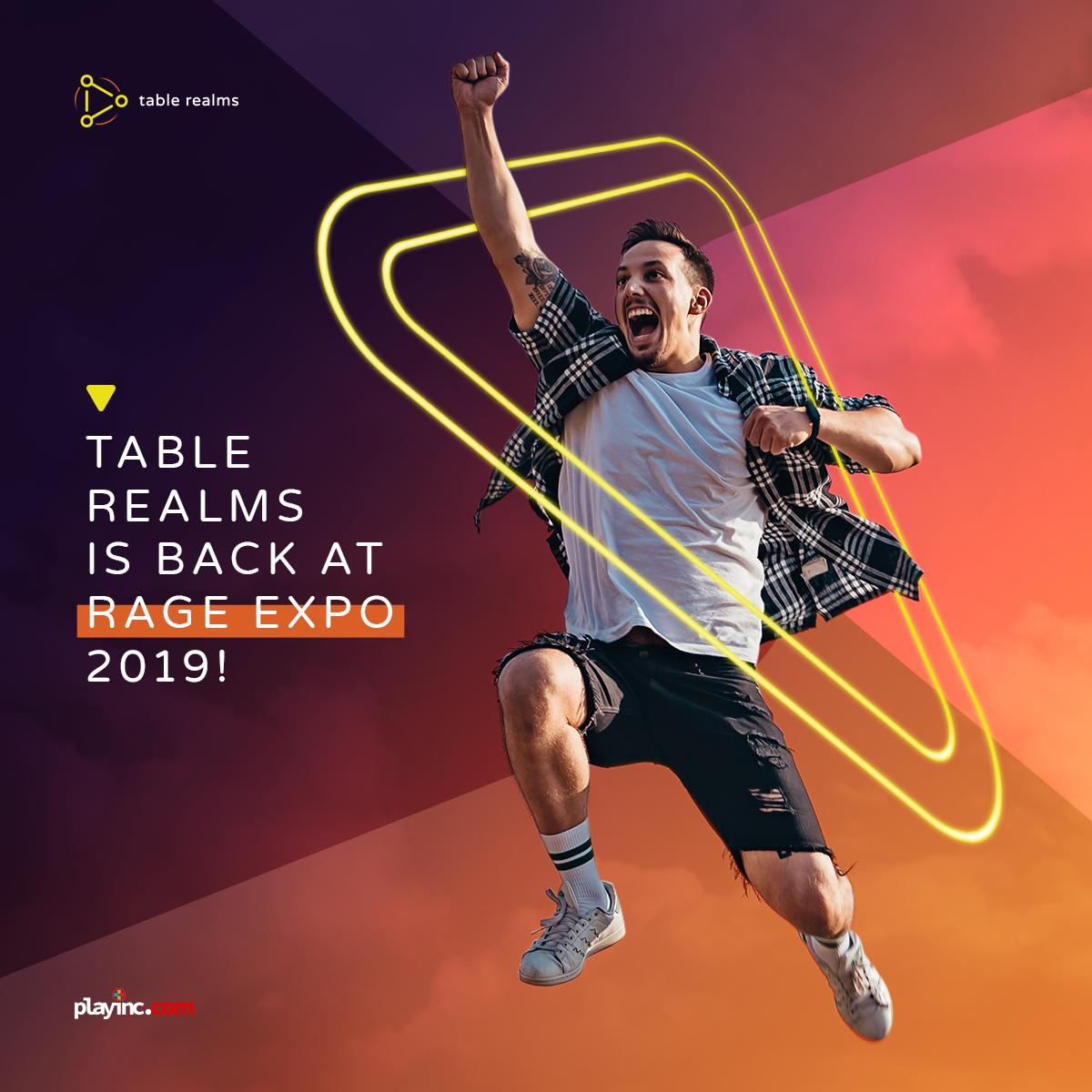 tablerealms's tweet image. Experience #gaming unrestrained at @rAgeExpo again this year with Table Realms.
Win awesome #loot from @NexusHubZA  - visit us at the @playincza section of the @Vodacom stand &amp;amp; follow us on social media to find out more. #galaxyofgeek #excapetoplanetrage