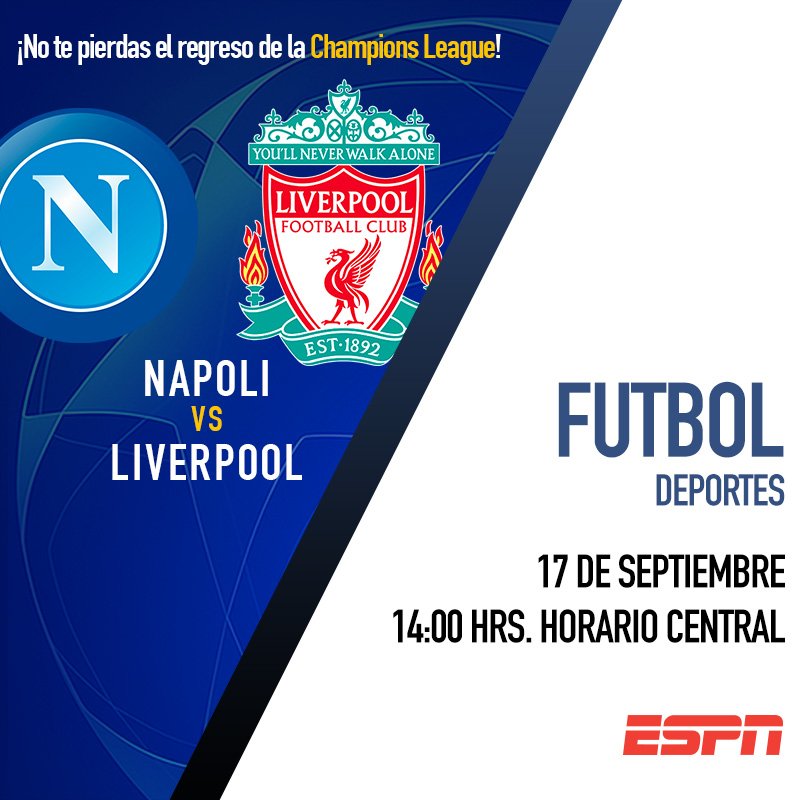 CablecomMX's tweet image. ⚽️ 32 equipos inician el torneo y es momento de que Napoli, Liverpool, Dortmund y Barcelona busquen su primera victoria. ¿Quién lo conseguirá? ¡Vive los encuentros por @ESPNmx y @FOXSportsMX! ⚽️
