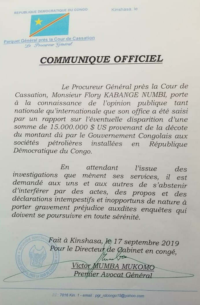 kalonga_paul's tweet image. #15Millions : le dossier étant dans les mains de la justice, est ce vraiment devant l'IGF kil faut faire des sit in alors quelle est dessaisie? @vecu_mutete @luchaRDC @matumo_b @filimbi243 @carbonewa @hdh_ongdh @congofilimbi1