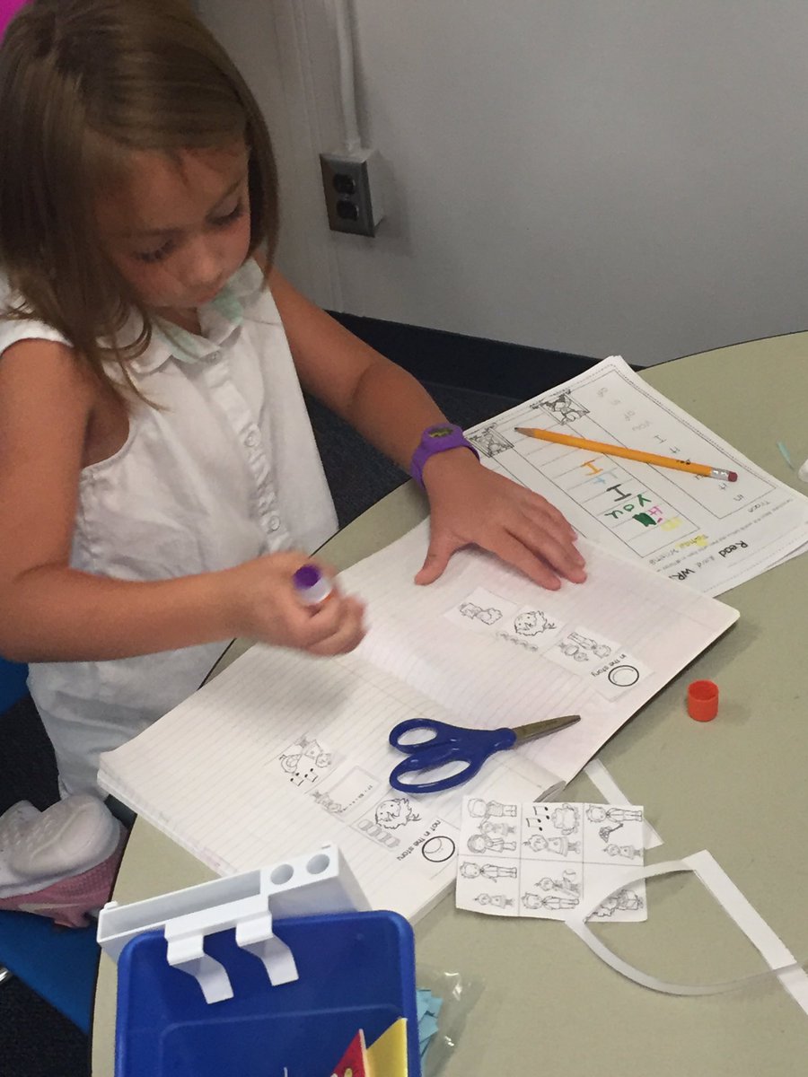 Retelling books by sorting story events into “happened” or “did not happen” groups.#sayrestrong#mrsmillwardsfirstgrade