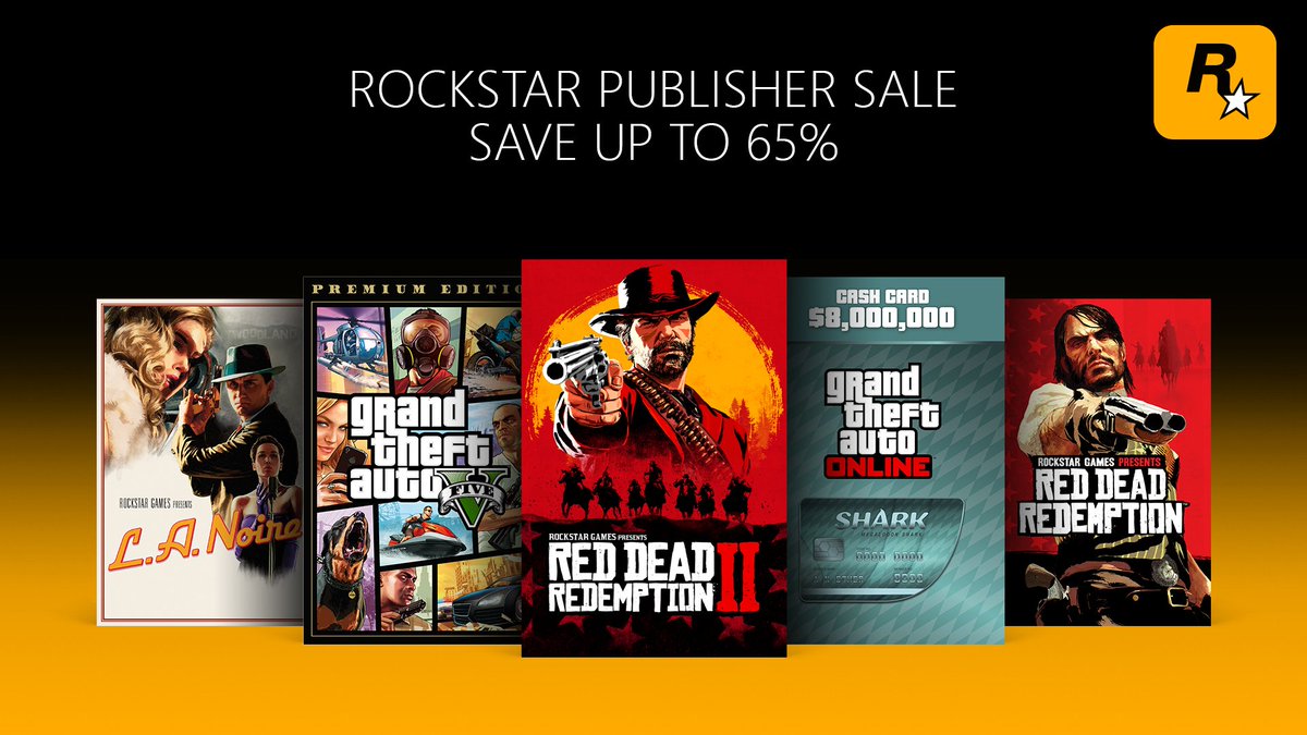 From the open plains of Red Dead Redemption 2 to the sun-soaked metropolis of Grand Theft Auto V, there’s no shortage of worlds to explore with the Rockstar Games Publisher Sale.Save up to 65%: https://xbx.lv/2lVrdst