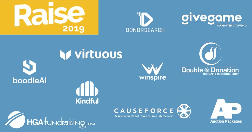 OneCause's tweet image. #2019RAISE wouldn't be possible without the support of our INCREDIBLE sponsors. From everyone at OneCause Nation, thank you for all you do for our #FearlessFundraisers!