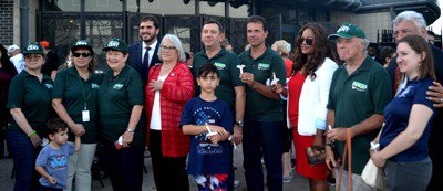 UWSCERT's tweet image. Brooklyn District 15 and 18 CERT members attended 9/11 memorial services in Marine Park, Brooklyn.