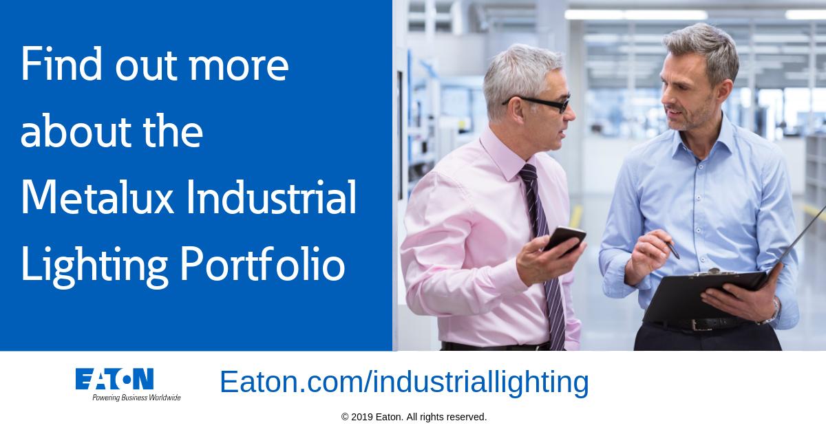 Have you checked out the new Metalux industrial site? Find featured products like SNLED, OHB LED highbay and more at eaton.works/2GprR92.