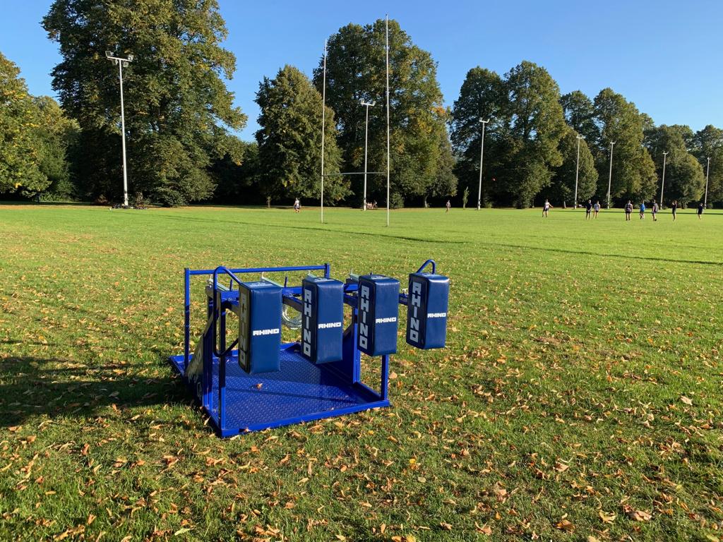 MonYoungRugby's tweet photo. Fantastic news!

We now have our very own #scrummachine, a great investment for all our teams.

Huge thanks to @Stu_Paterson72 Young Rugby Chairman for organising this and collecting it earlier today! 

#MonYoungRugby #Rugby #ScrumMachine #safety #SafetyFirst #TuesdayMotivation https://t.co/1TIfVEKBqo