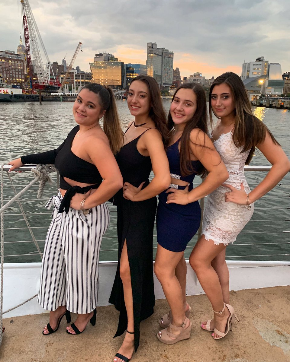 These girls are not only talented, they’re also beautiful! Our seniors enjoying last’s night dinner cruise with their class.