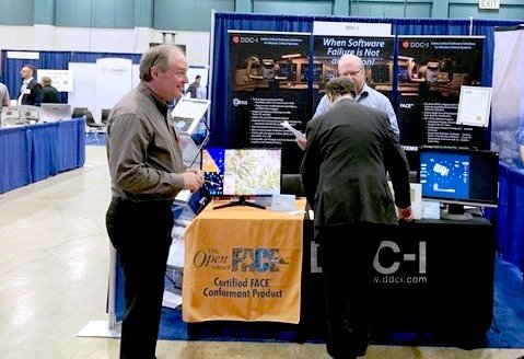 DDC-I at US Air Force FACE/SOSA Expo &amp; TIM today, booth #72, Dayton, OH. DDC-I &amp; partners showing live demos utilizing Deos with SafeMC Technology, a FACE 3.0 Conformant DO-178 DAL A RTOS, to provide high-end synthetic vision, display, &amp; data marshalling. bit.ly/pr_1912