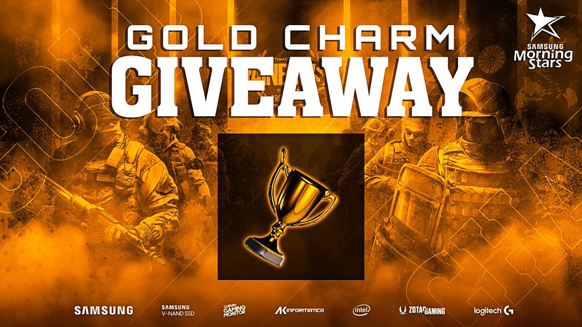 ⭐ GIVEAWAY ⭐
🔴 If u want to participate in the giveaway u need to:

✅ Follow <a href="/MefistoR6/">Mefisto</a> and <a href="/MorningStarsET/">Morning Stars</a> 
✅ Like and Retweet this post

Lucky winner will be drawn at 1 october! GOOD LUCK 😎