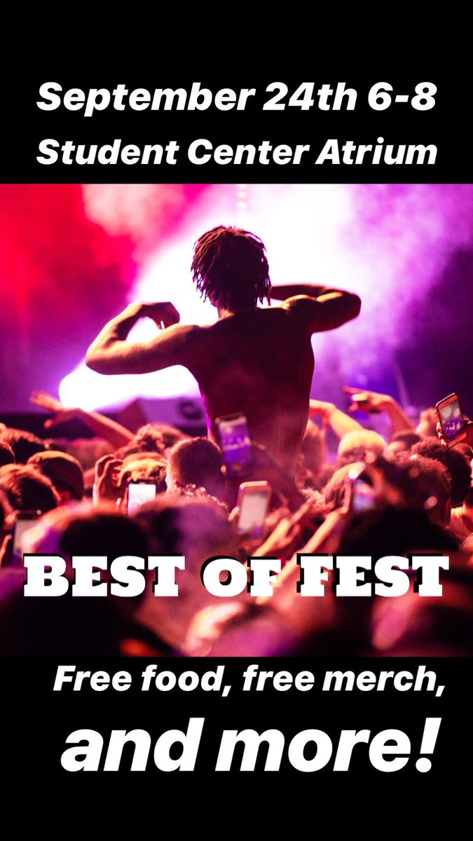 DePaulFEST's tweet photo. save the picture and send it to your friends! next Tuesday! https://t.co/78d7cgWAQs
