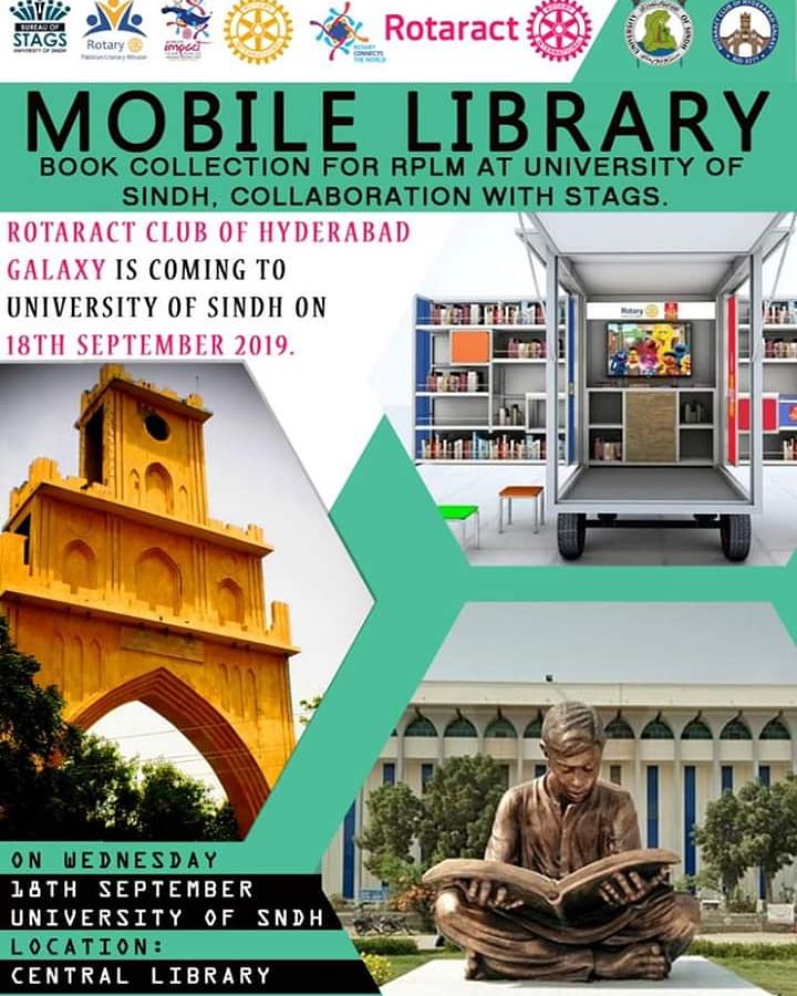 rachydgalaxy's tweet photo. So we are coming at the University of Sindh Tomorrow, Donate your Books To Support Rotary Pakistan Literacy Mission.
#Wednesday
#september18th
#UoS
#RPLM
#Mobilelibrary
#RACHGalaxy https://t.co/JbUBxso1rl