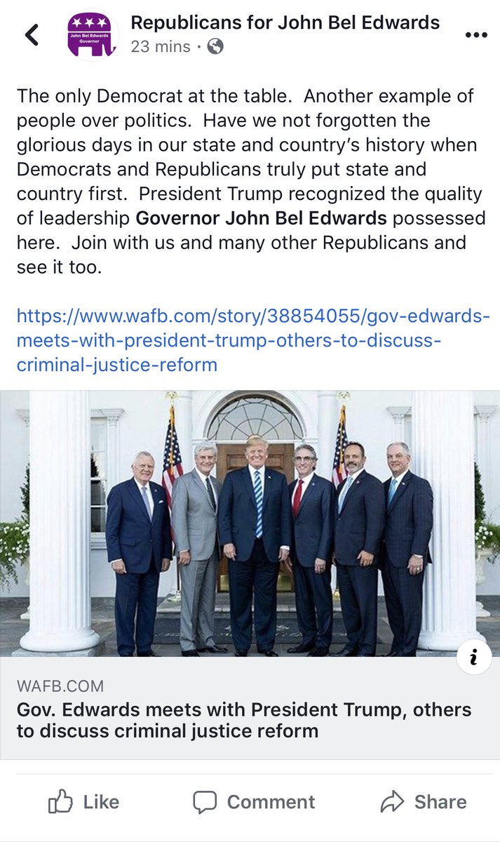 RepublicansforJ's tweet image. #PeopleOverPolitics #lagov #lalege #putlouisianafirst