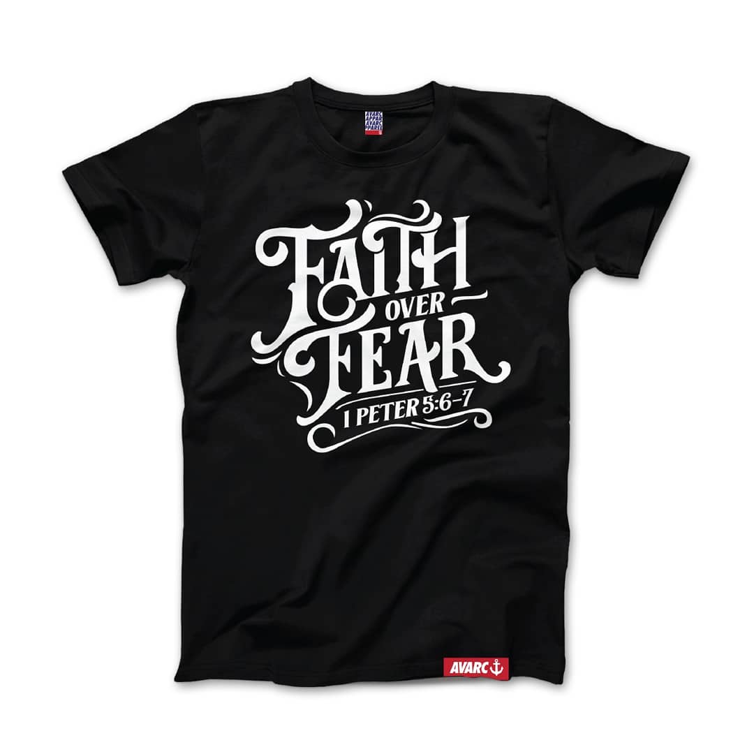 avarcapparel's tweet photo. As we go through this week, how about we exchange some of that Fear with Faith. 🙏🏼 Perhaps we can start with wearing this inspirational T-shirt. 😃
Available in assorted colors.
📩 DM to make an order. #avarc https://t.co/O4TXrqGAu2