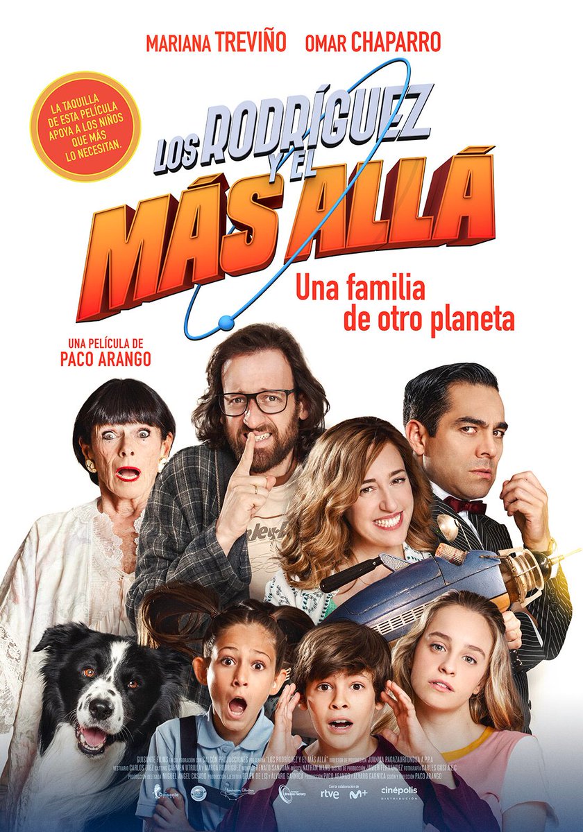 ¡Póster oficial de #LosRodríguezYElMásAllá! #01denov #soloencines #losRodríguez @edusotomoreno @soymtrevino @OMARCHAPARRO #GeraldineChaplin @sarajimenezact @AronPiperOff @oscar_casas_ @rossydpalma @PlacidoDomingo @GmezMacarena @MariaMCJ5 #RodrigoSimón
@PacoArango @CinepolisDist