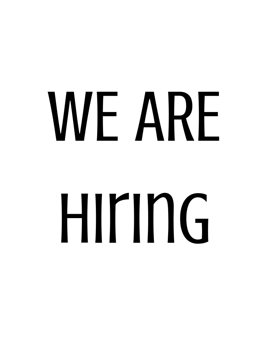 No experience necessary! Apply in our cafe in Whitehouse Station☕