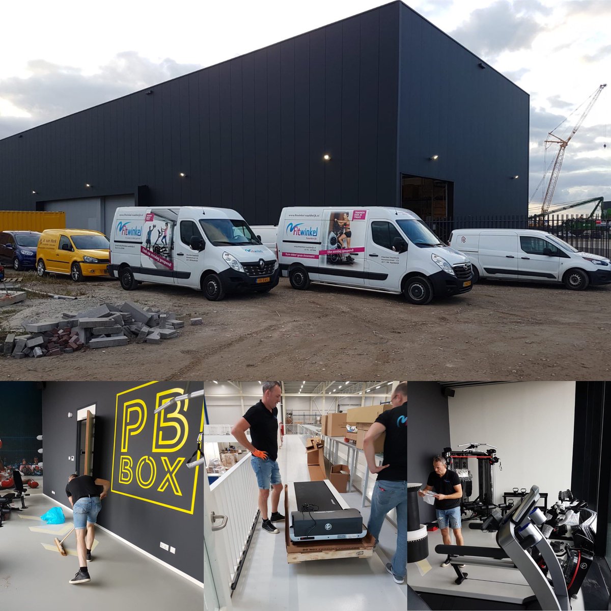 CANconcepts's tweet image. Vandaag hard gewerkt door #fitwinkelnaald1 aan de fitnessruimte bij #pb. Met schitterend uitzicht. Eindresultaat binnenkort op onze website. #fitness #naaldwijk #design #omber