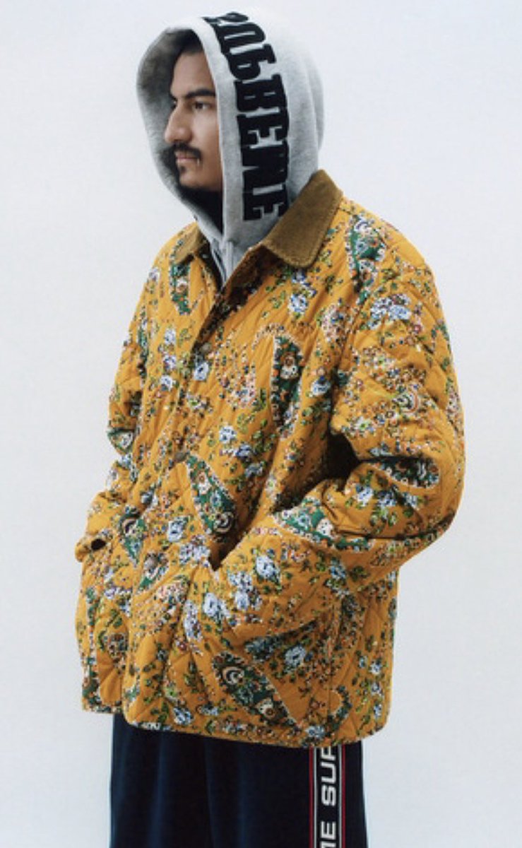 quilted paisley jacket supreme