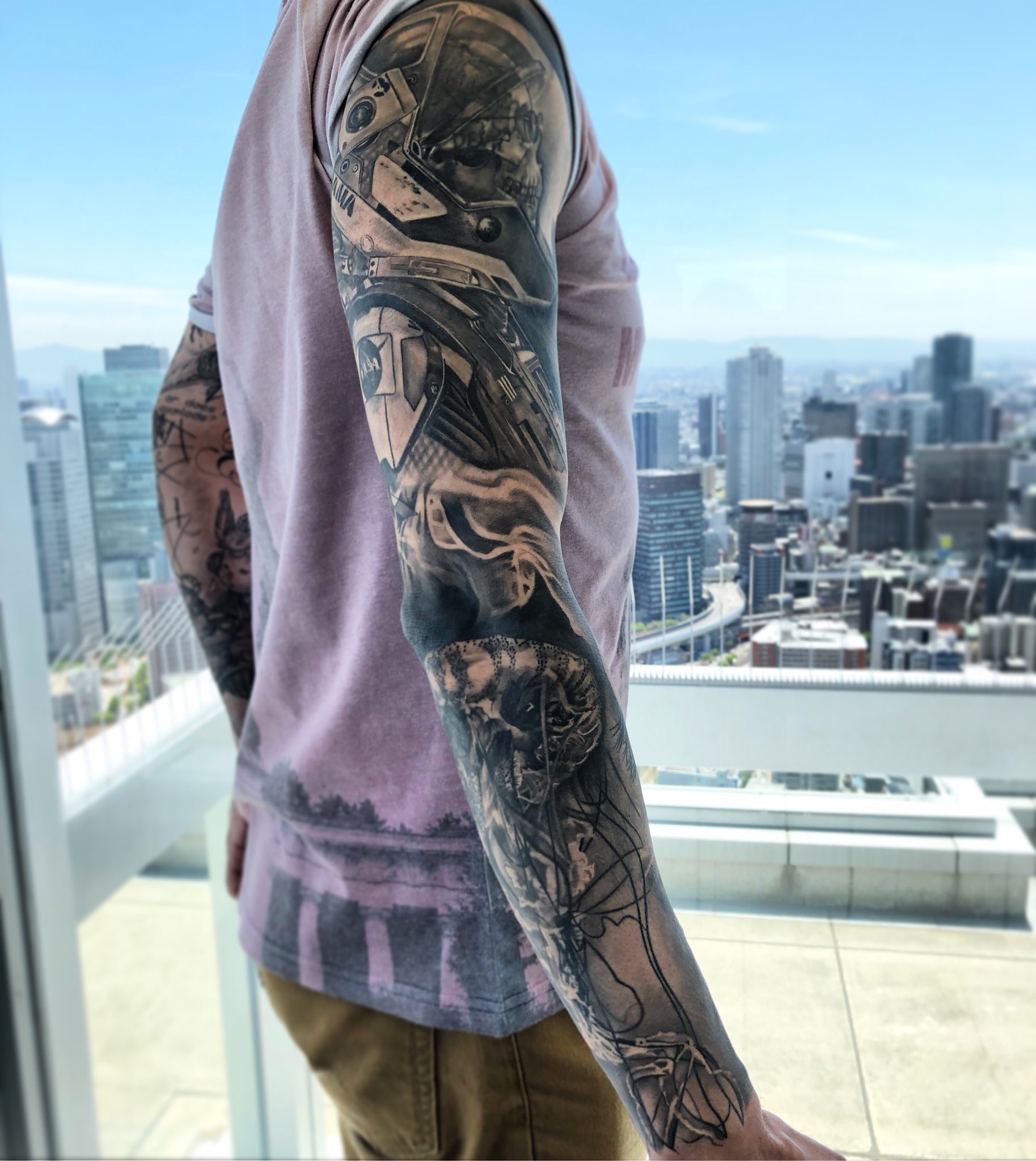 Update 68+ spaced out tattoo sleeve super hot in.cdgdbentre