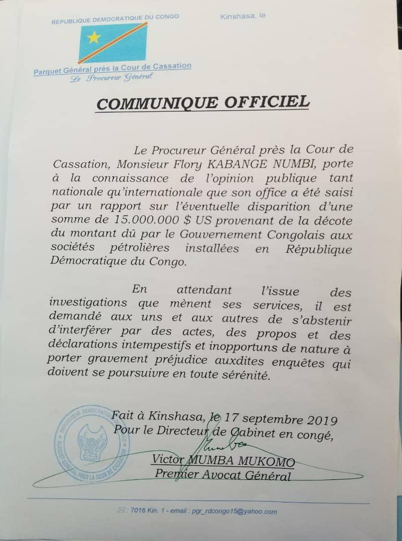 LwarhibaM's tweet image. #RDC Silence! La Justice travaille. 
#15millions