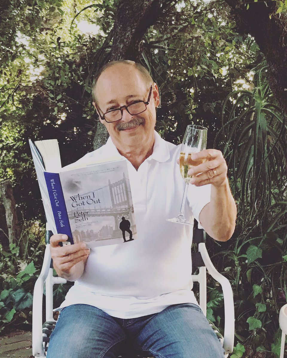 PeterSethWriter's tweet photo. 🥂The publication date of #WHENIGOTOUT is here - cheers!
📘Order your copy: https://t.co/dZXBn4kKY4 https://t.co/hoztZstgPH